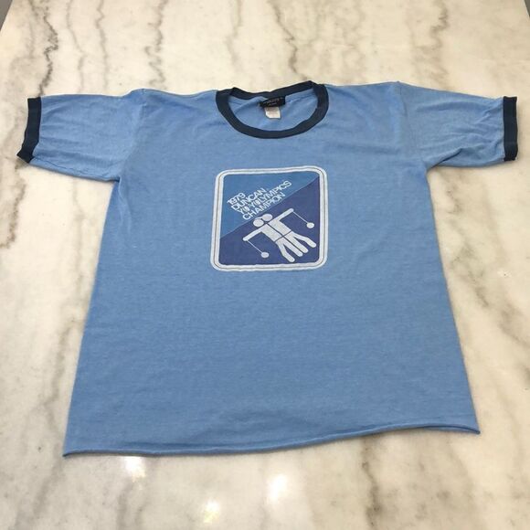 2003 Duncan Yo-Yolympics Champion “Ringer” T-Shirt Size Small Made in USA - Picture 1 of 7